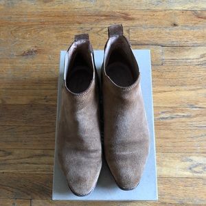 Madewell suede ankle boots